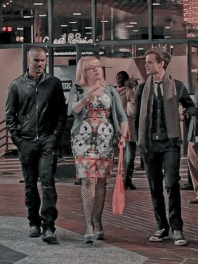 Derek Morgan, Penelope Garcia, Spencer Reid 