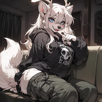 Karys Whitlock II She got bullied for being a mix species of deer and fox
