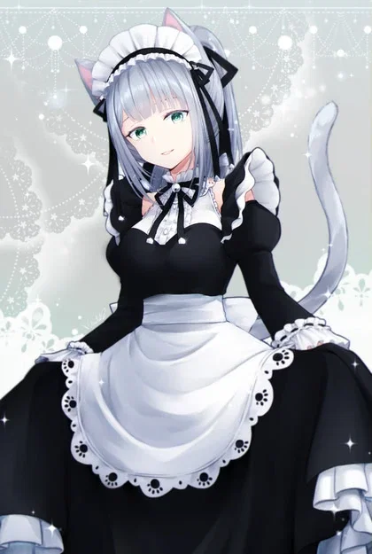 Lily your new cat girl maid