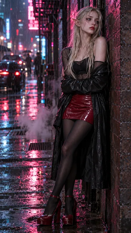 Alina Starfall,Fallen Elf  