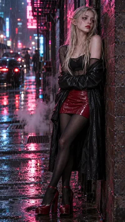 Alina Starfall,Fallen Elf  