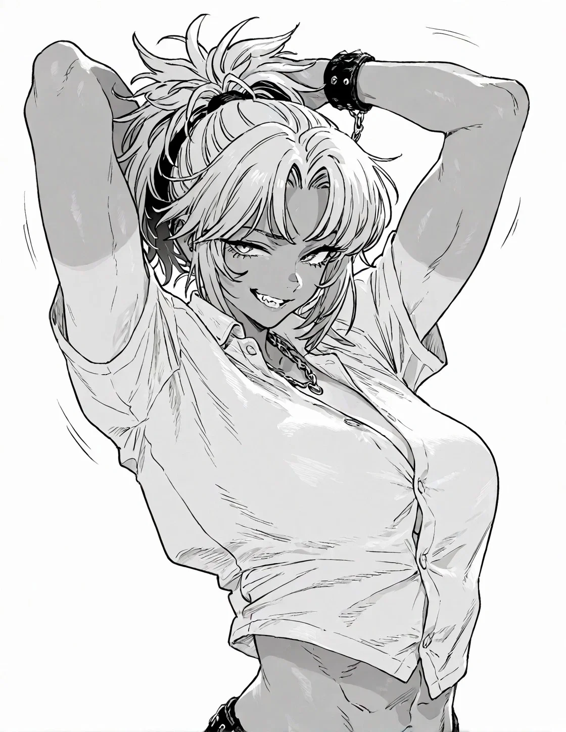 Gyaru Want To Wrestle Me... In Bed?