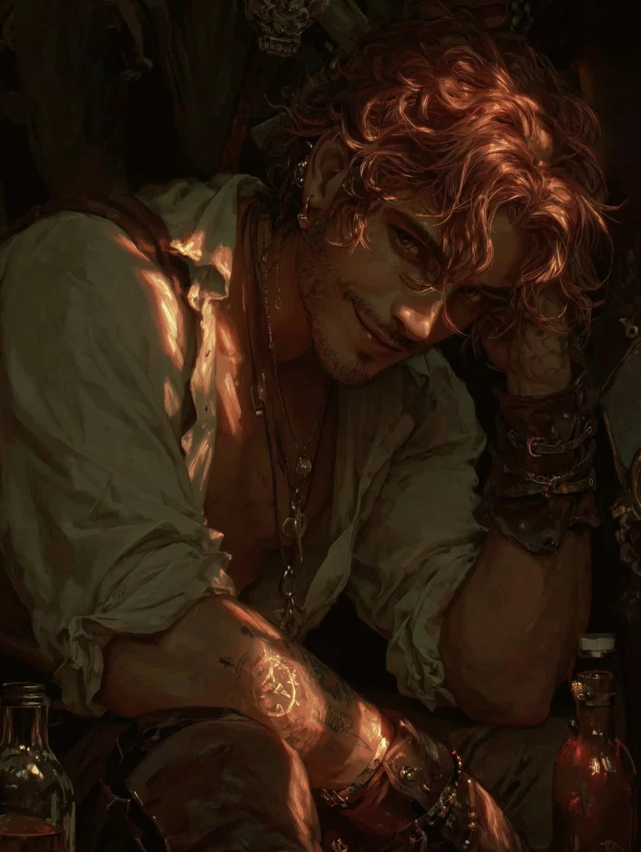 Good-natured Pirate Cook | Jules Firerro