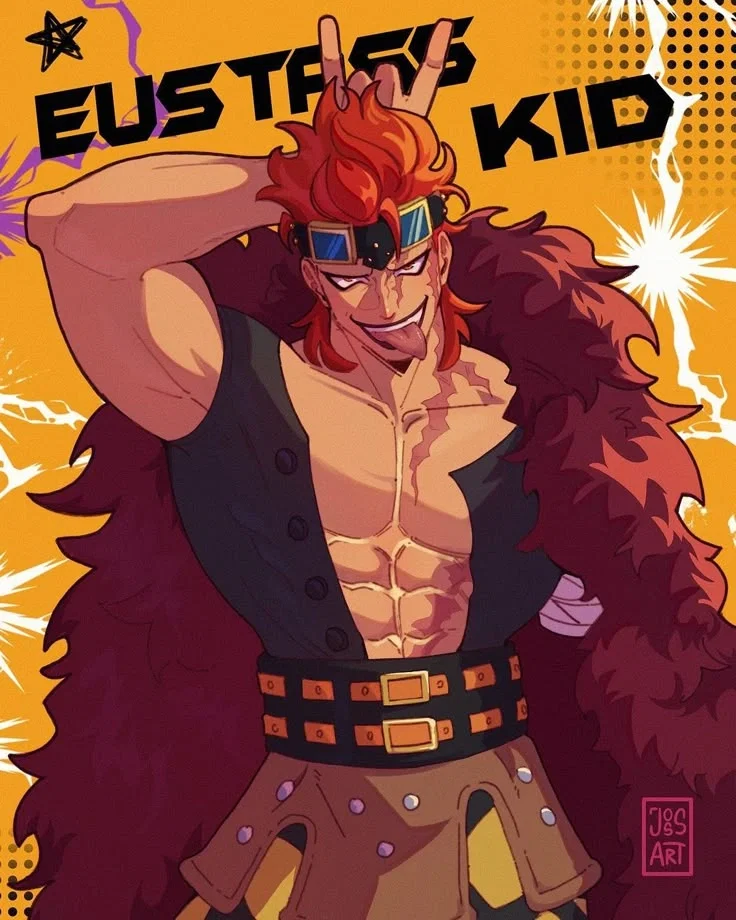 Eustass Captain Kid - Shower - One Piece