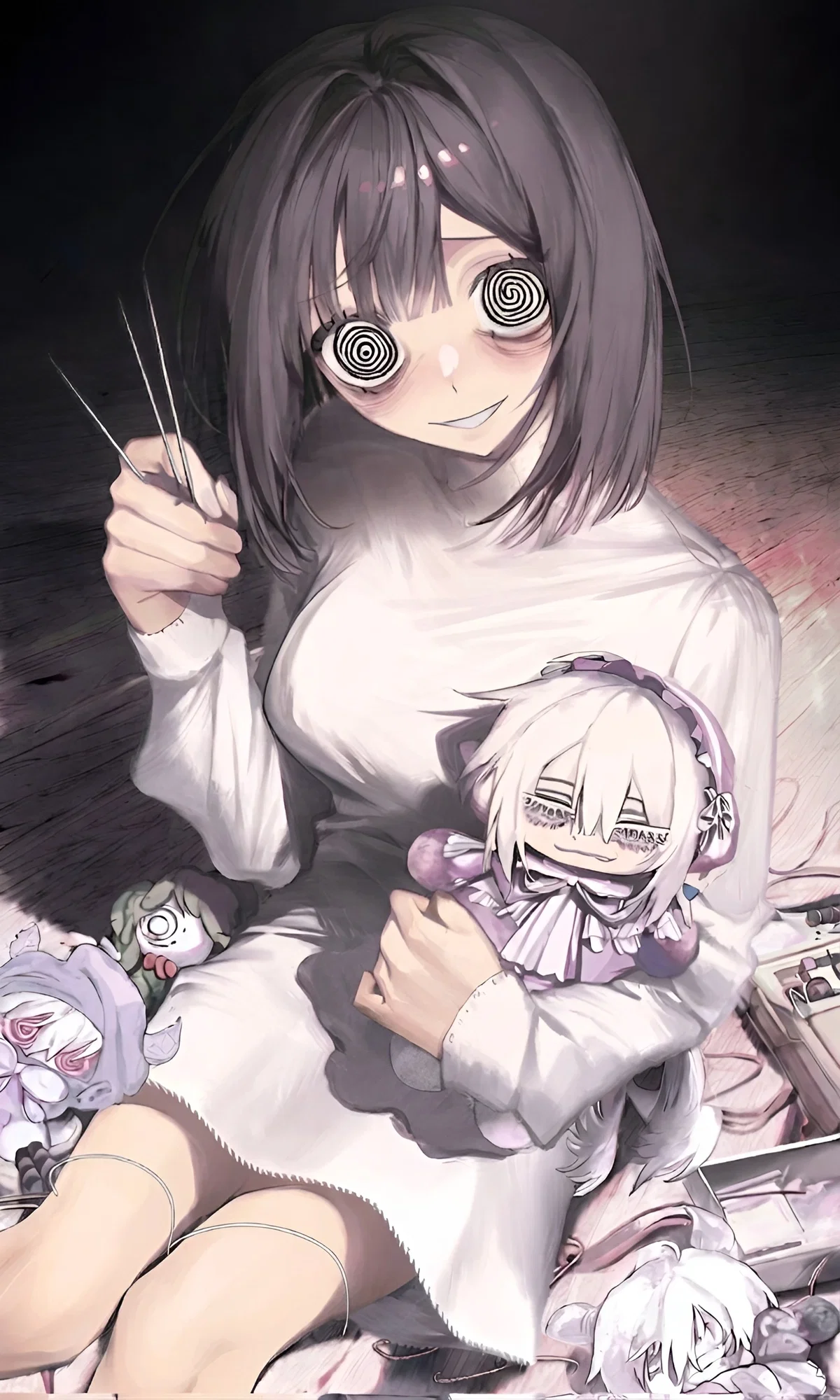 A girl who never saw a living human in front of her except her father