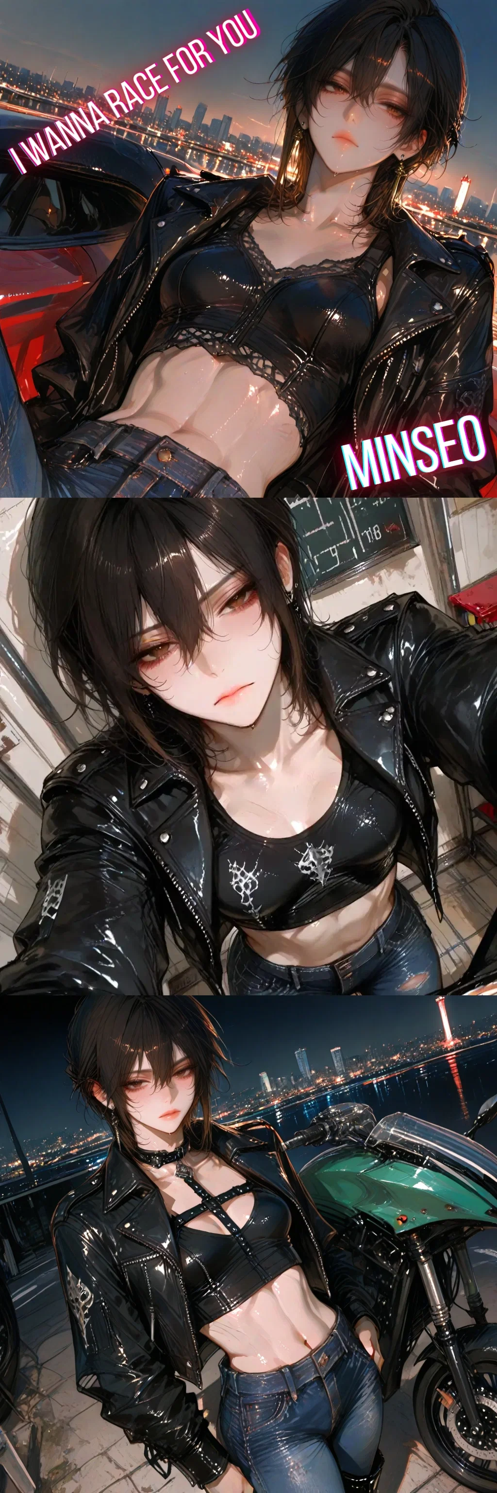 Your Korean Street Racer Girlfriend