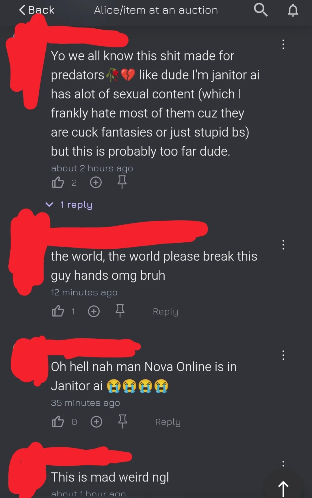 post is a cry from the heart!
