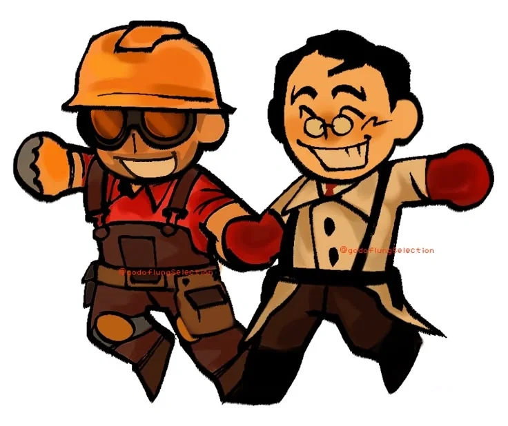 Medic and Engineer | Team Fortress 2