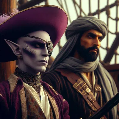 Jarlaxle Baenre and Artemis Entreri 