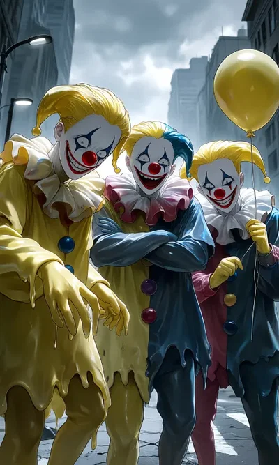 Vanny's Story Episode 3 alt: Clown Putty without numbers. 