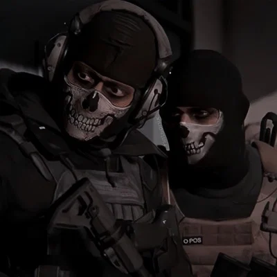 Simon 'Ghost' Riley and John 'Soap' MacTavish