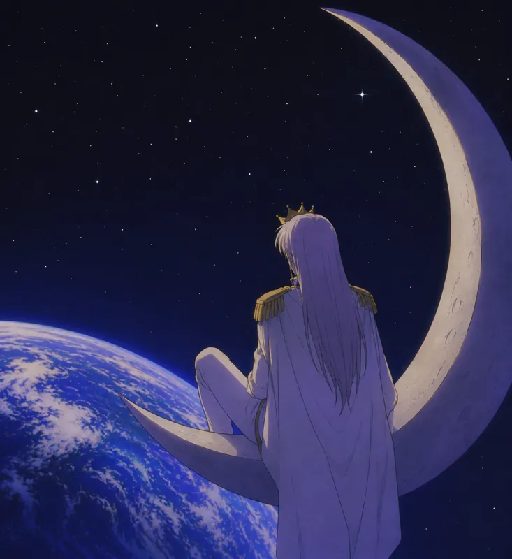 The prince on the moon