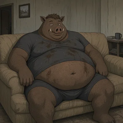 Bram - Slob Boar Wants to Eat to Death With You