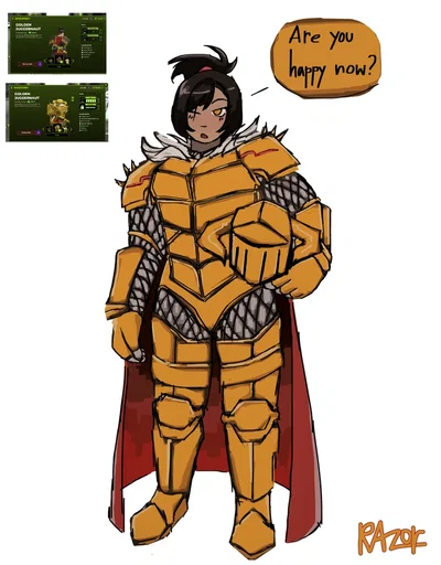 Elite Golden Juggernaut 
