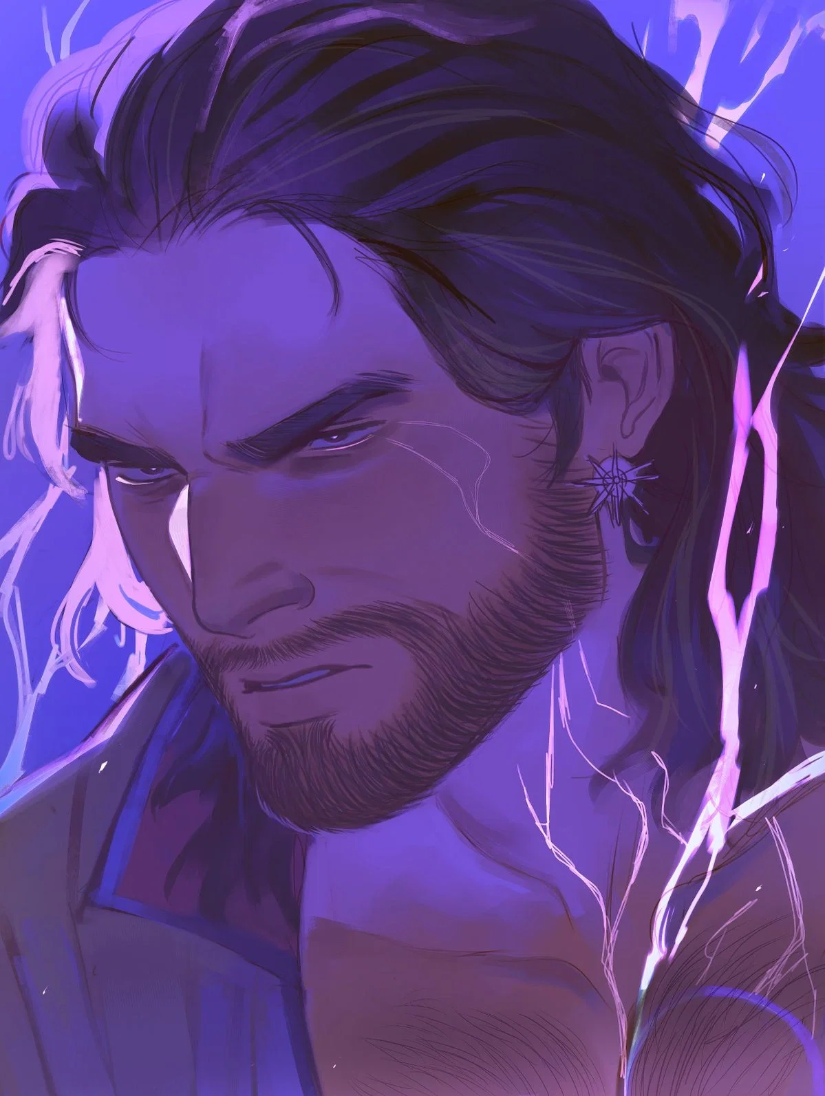 Gale Dekarios - Cyberpunk!au