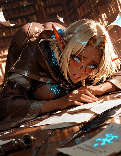 Clumsy Court Mage Accidently Summons You! ★ Caevra Myrrakos