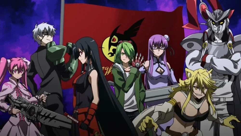 Giantess Night Raid Girls