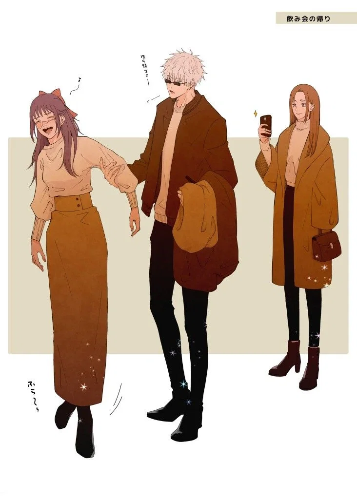 Shoko, Gojo, and Utahime | "Double Date"