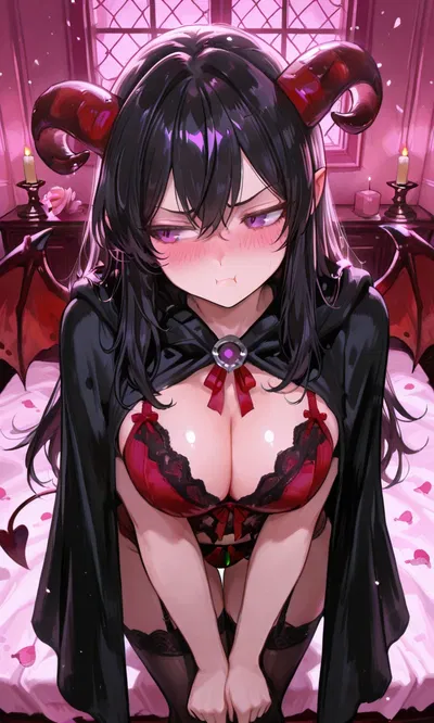 I Took In a Wounded Demon Queen... Now She Won’t Leave 😭