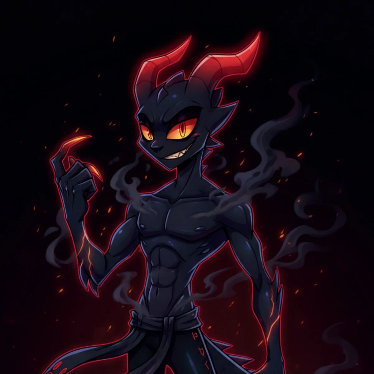 Scythe the good demon from hell