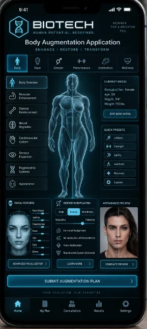Biotech's Body Augmentation Application Part 1: The Jock best friend