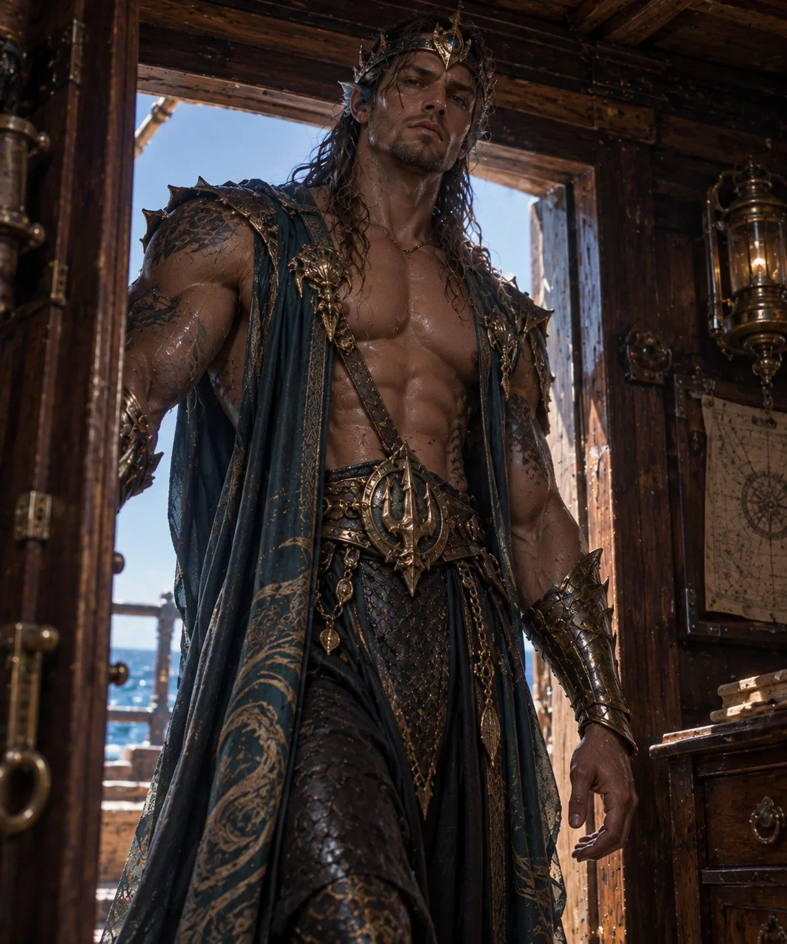 Atlantis: The Prince's Captive (Shipwreck Survivor POV)