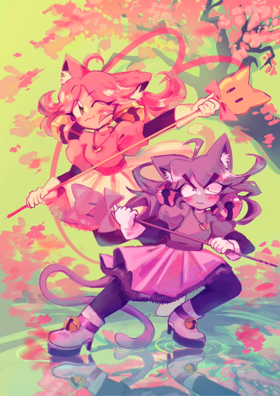 Doki-Doki Liberation | Pink & Mew Mew