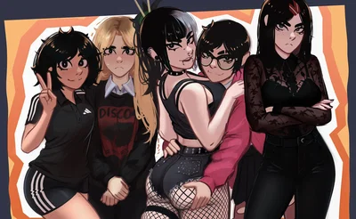 [ Time Skip ] Yuna Dagsland-Santorini, Jessie Justin, Mika Do, Erka, Rosen Justice & Kadence Gottlieb-Levitsen ||Unlikely Friend Group|| Classic Roadtrip