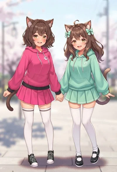Headpats & Headphones - Stella Valeton and Lyra Silver