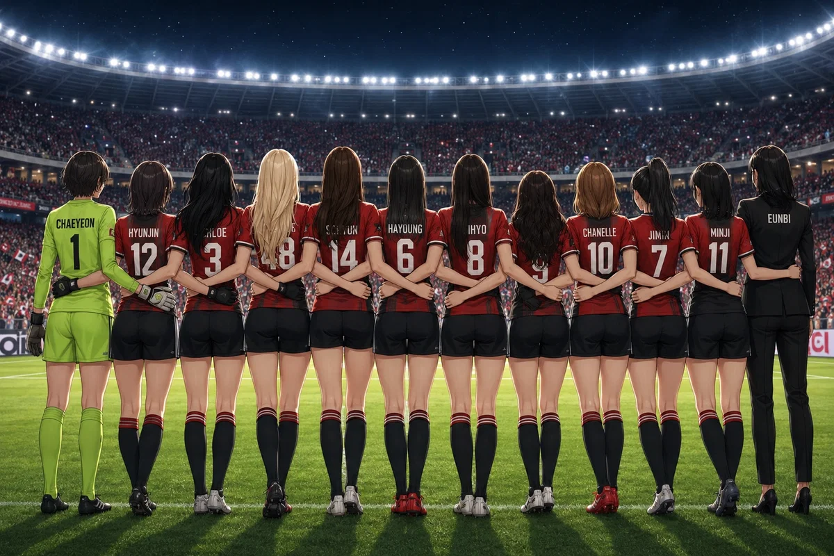 K-Pop Soccer/Football Club