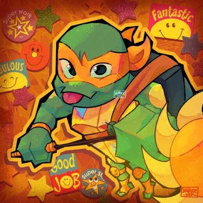 Rise!Michelangelo Hamato — 100 FOLLOWERS SPECIAL