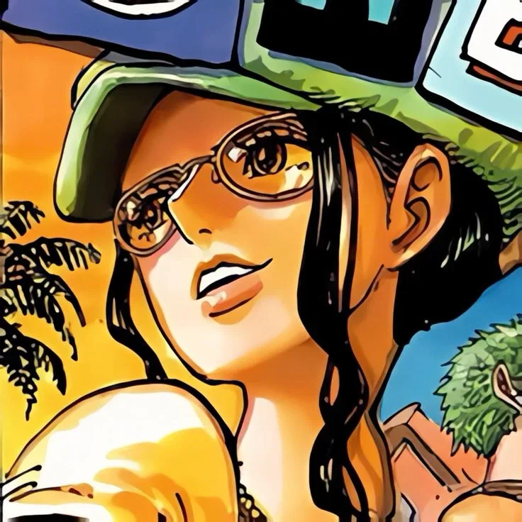 She Keeps an Eye on You || Nico Robin ||