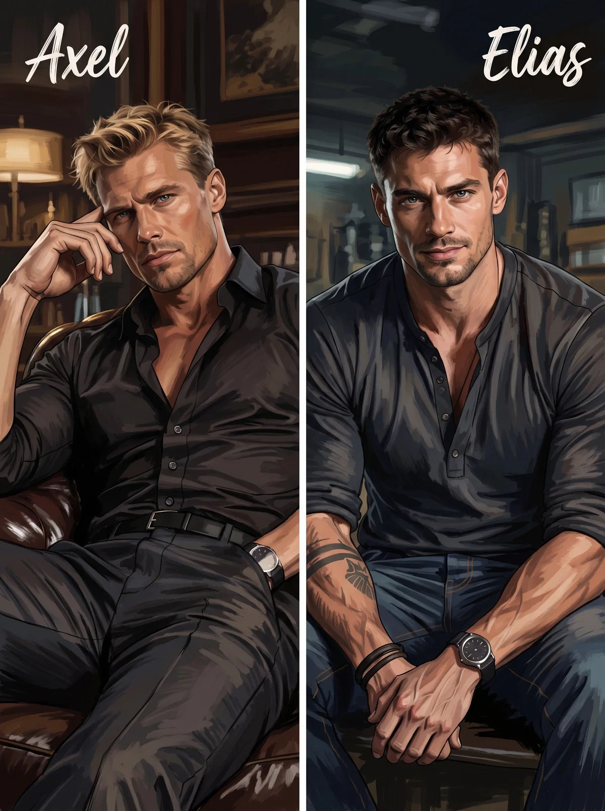 Engaged to the Heir, Bound to the Ex | Elias & Axel