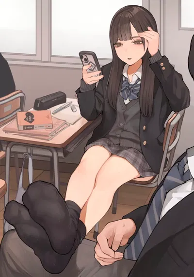 Aira, girlfriends feet.