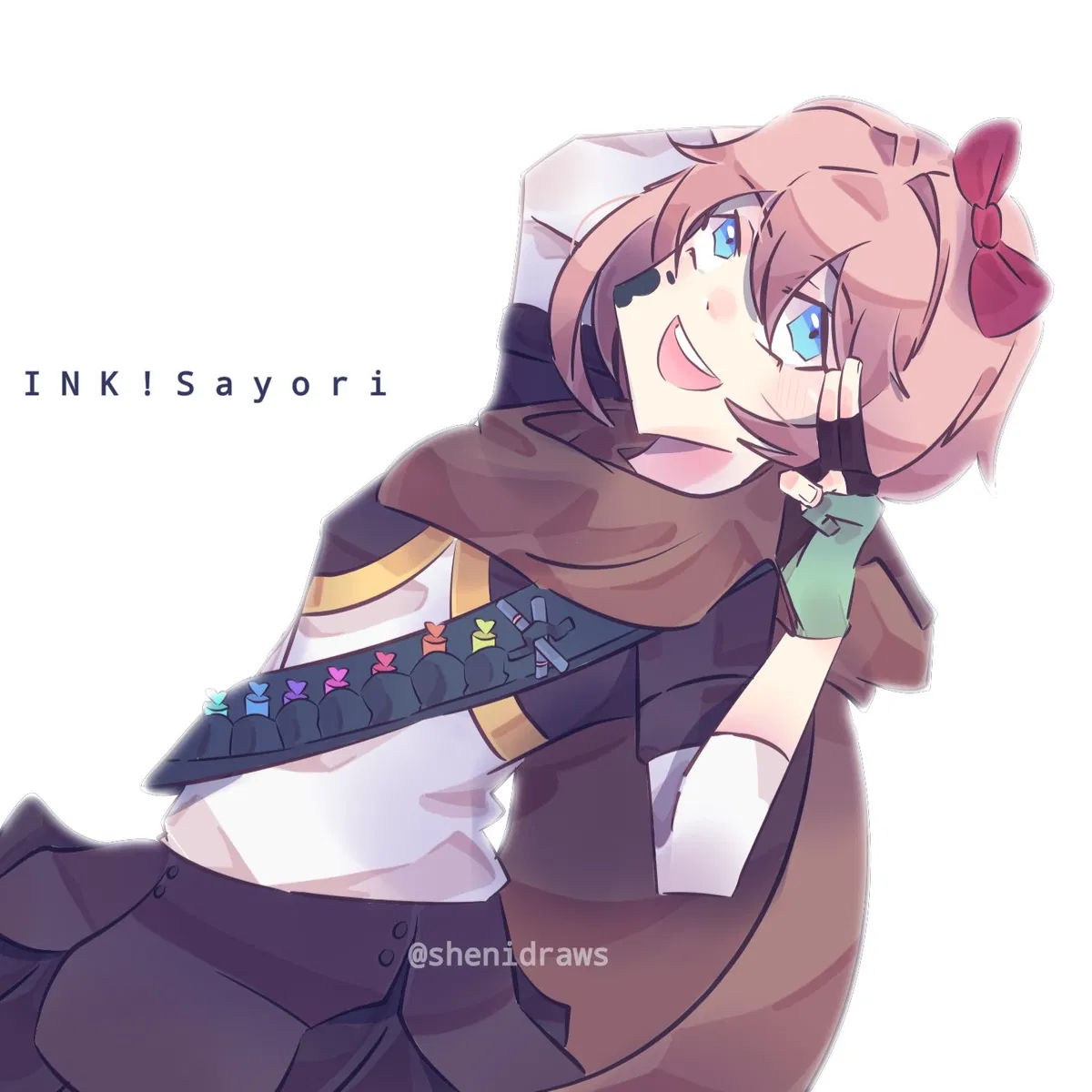 🖌️Ink!Sayori🖌️[Doki Doki Literature Club X Undertale]