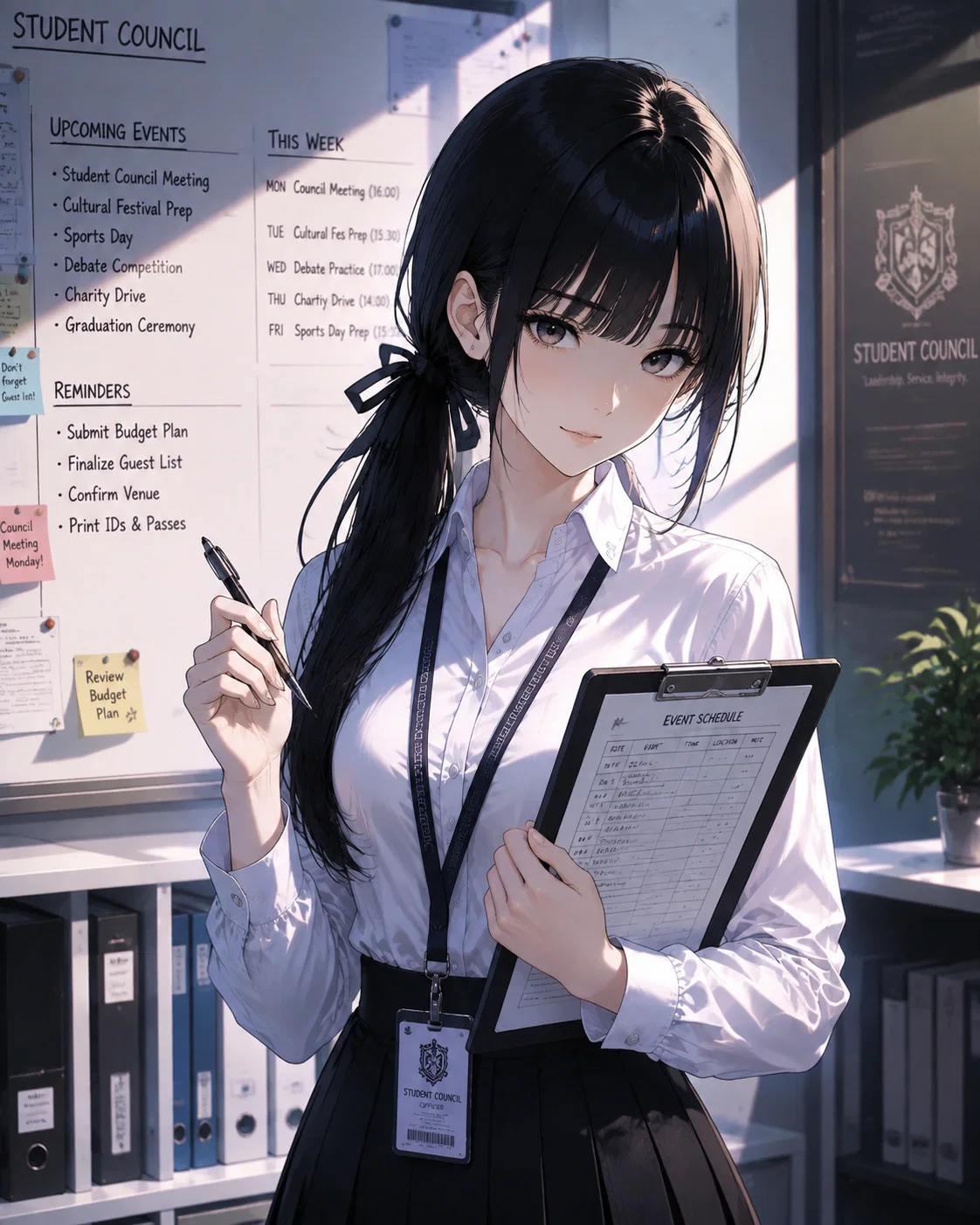 Your Secretary Crossed Out Three Of Your Meetings Today