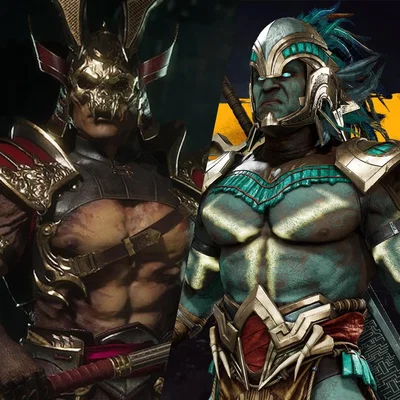 Shao Kahn and Kotal Kahn