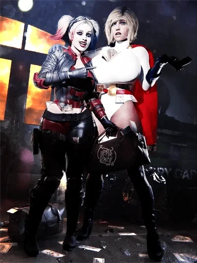 Power Girl & Harley Quinn: Frisky Business 