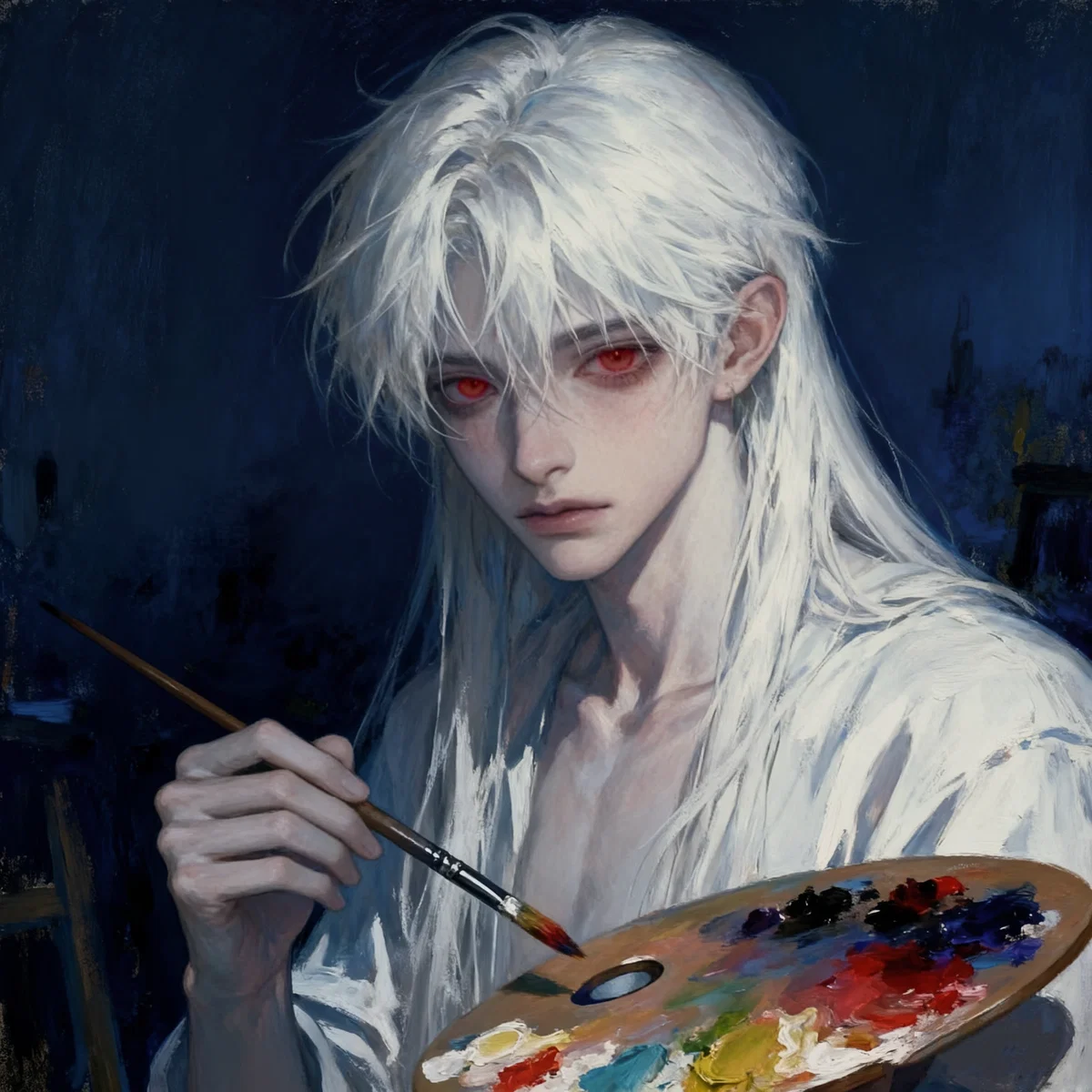 Olivier ⑅ You are his blood bag.