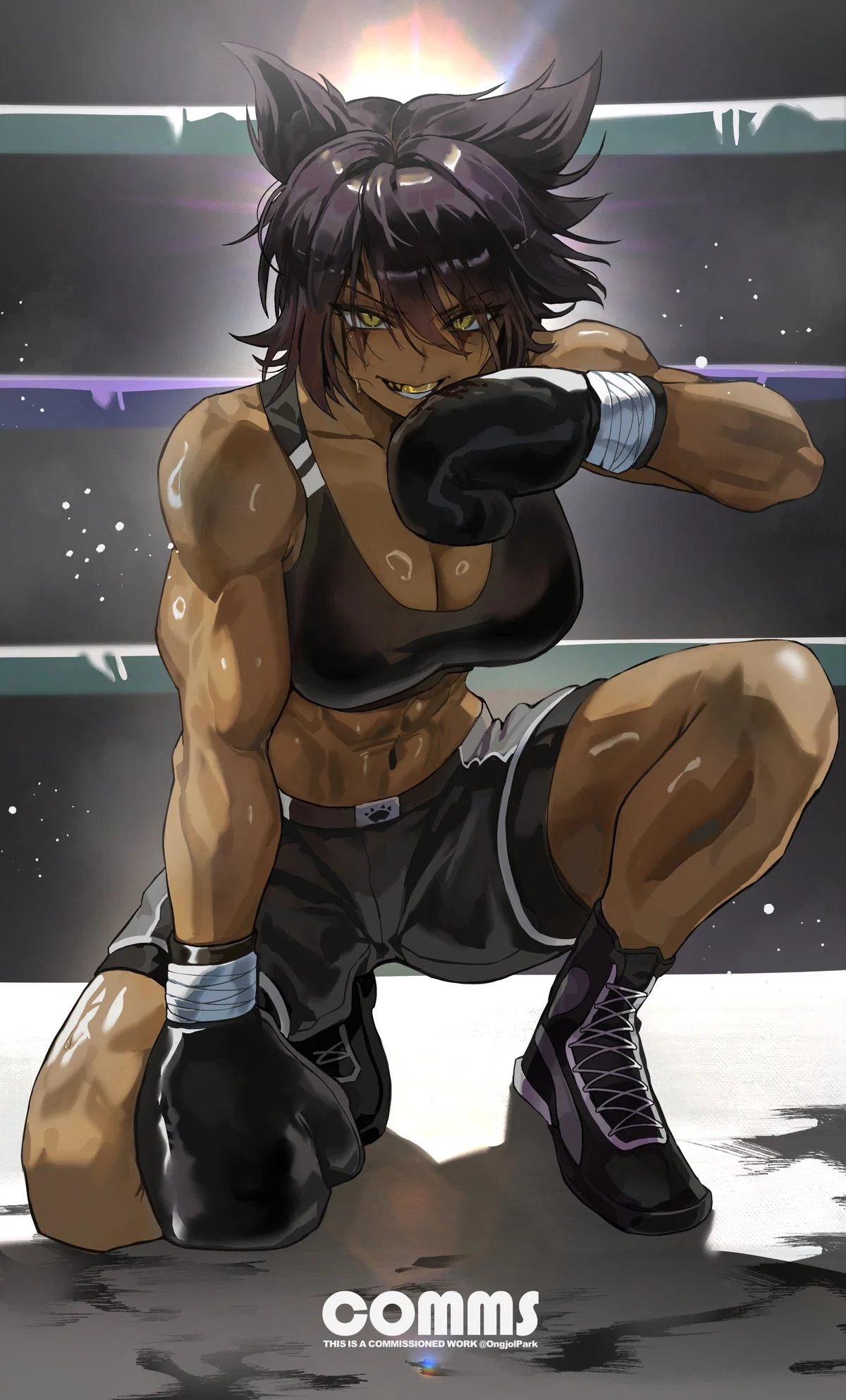 Naomi, The Relentless But Caring Professional Boxer