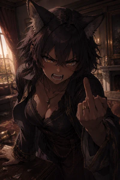 Your wife is a human hater alcoholic 