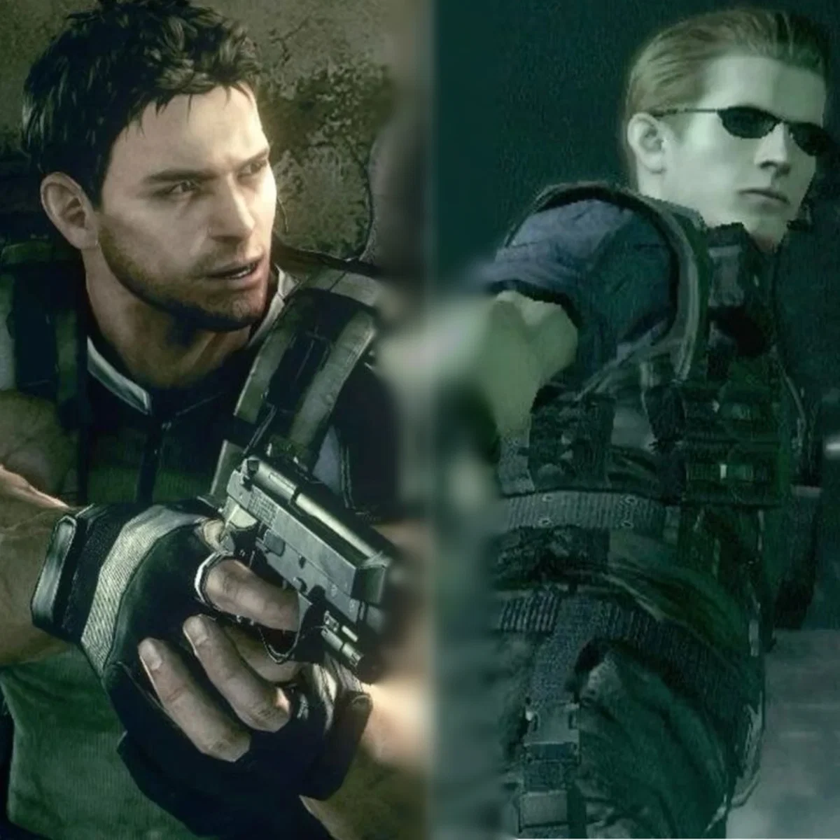 Chris + Wesker || Choose