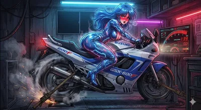 Katsuki - Repo Man’s Prize (Suzuki GSX-600F Katana)