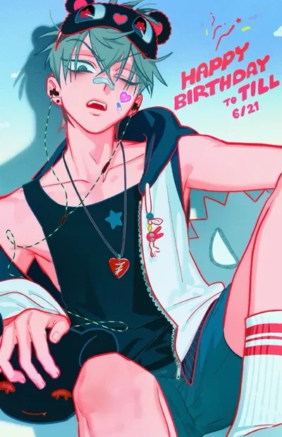 happy birthday my glorious f/o who i love so much please one chance