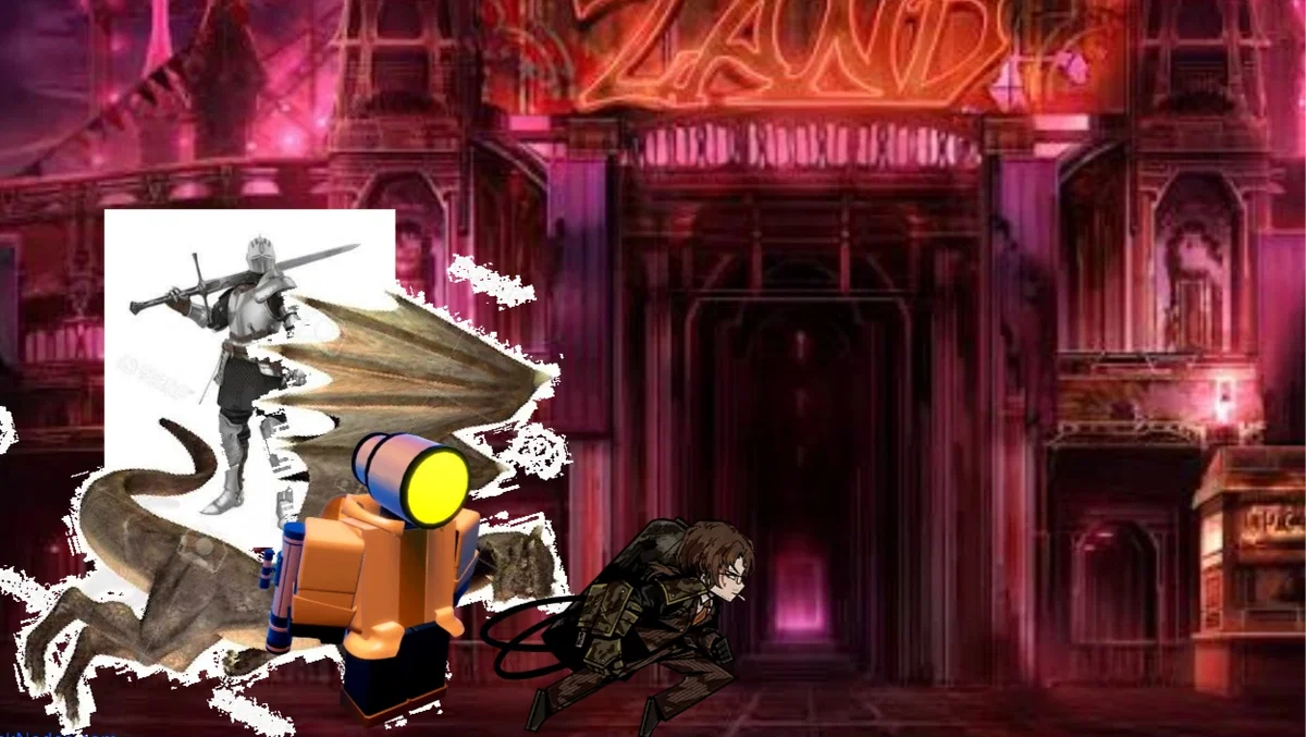 You, Gregor Samsa, Flame Flinger Telescopeman and a knight with a fire breathing dragon burn down La Manchaland. 