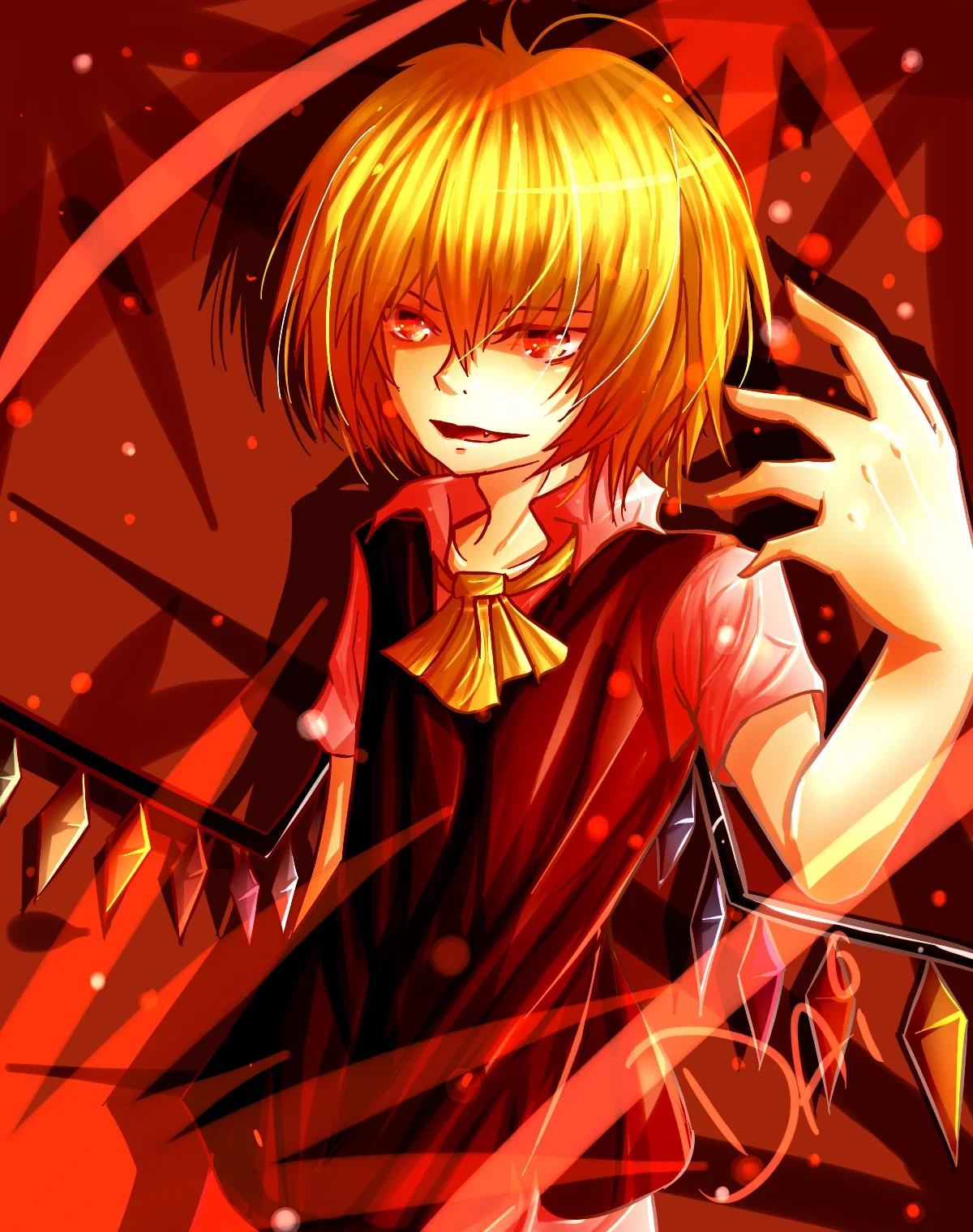 Flandre Scarlet.. FEMBOY! AU0