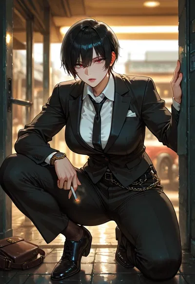Tomi the tomboy criminal who fell in love with you