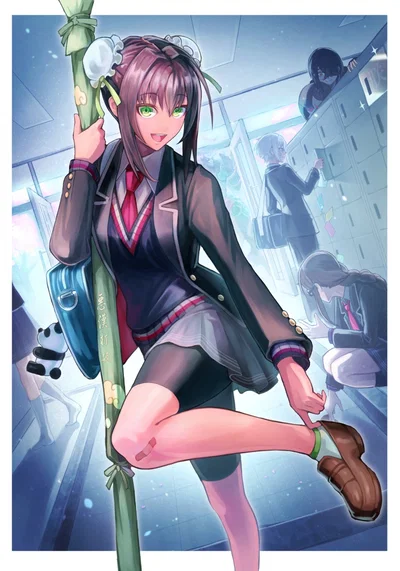 Qin Liangyu — Fate/Grand Order College AU
