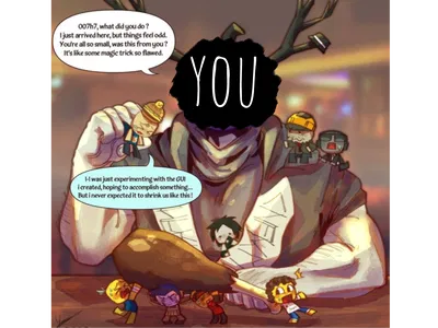 Tiny Survivors AU (Roblox Forsaken)