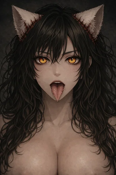 The failed Neko girl experiment escaped to your home.